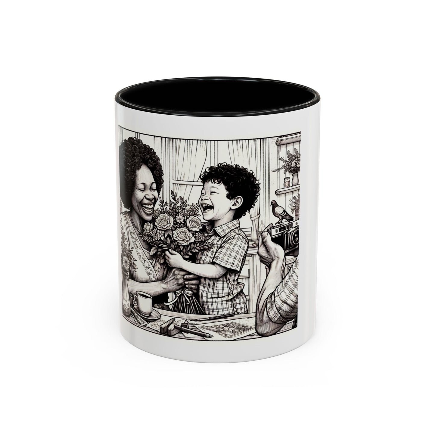 My Queen Accent Coffee Mug - Heartwarming Gift for Mom