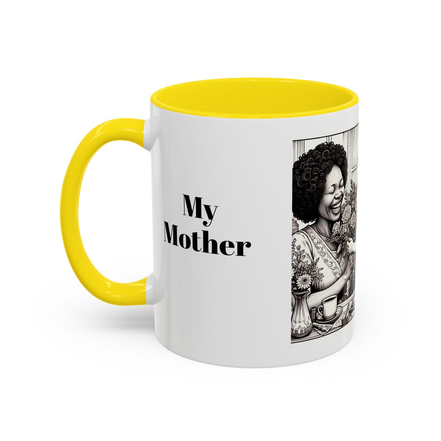 My Queen Accent Coffee Mug - Heartwarming Gift for Mom