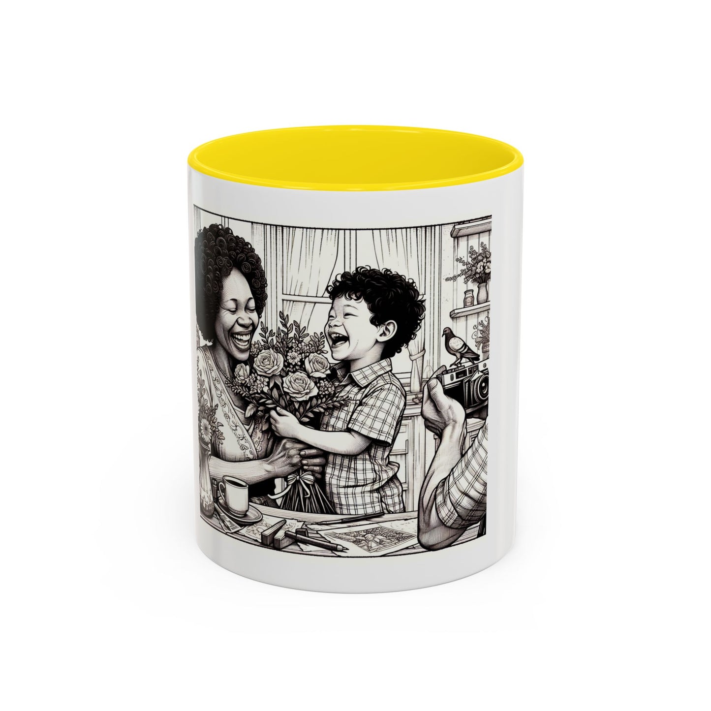 My Queen Accent Coffee Mug - Heartwarming Gift for Mom