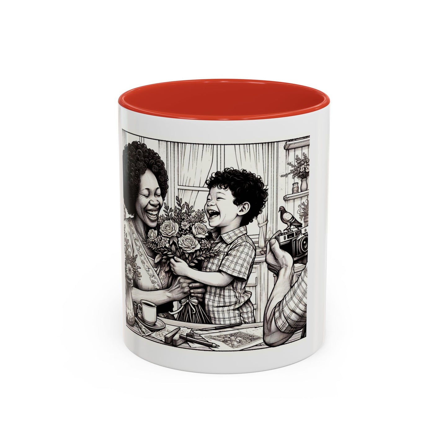 My Queen Accent Coffee Mug - Heartwarming Gift for Mom