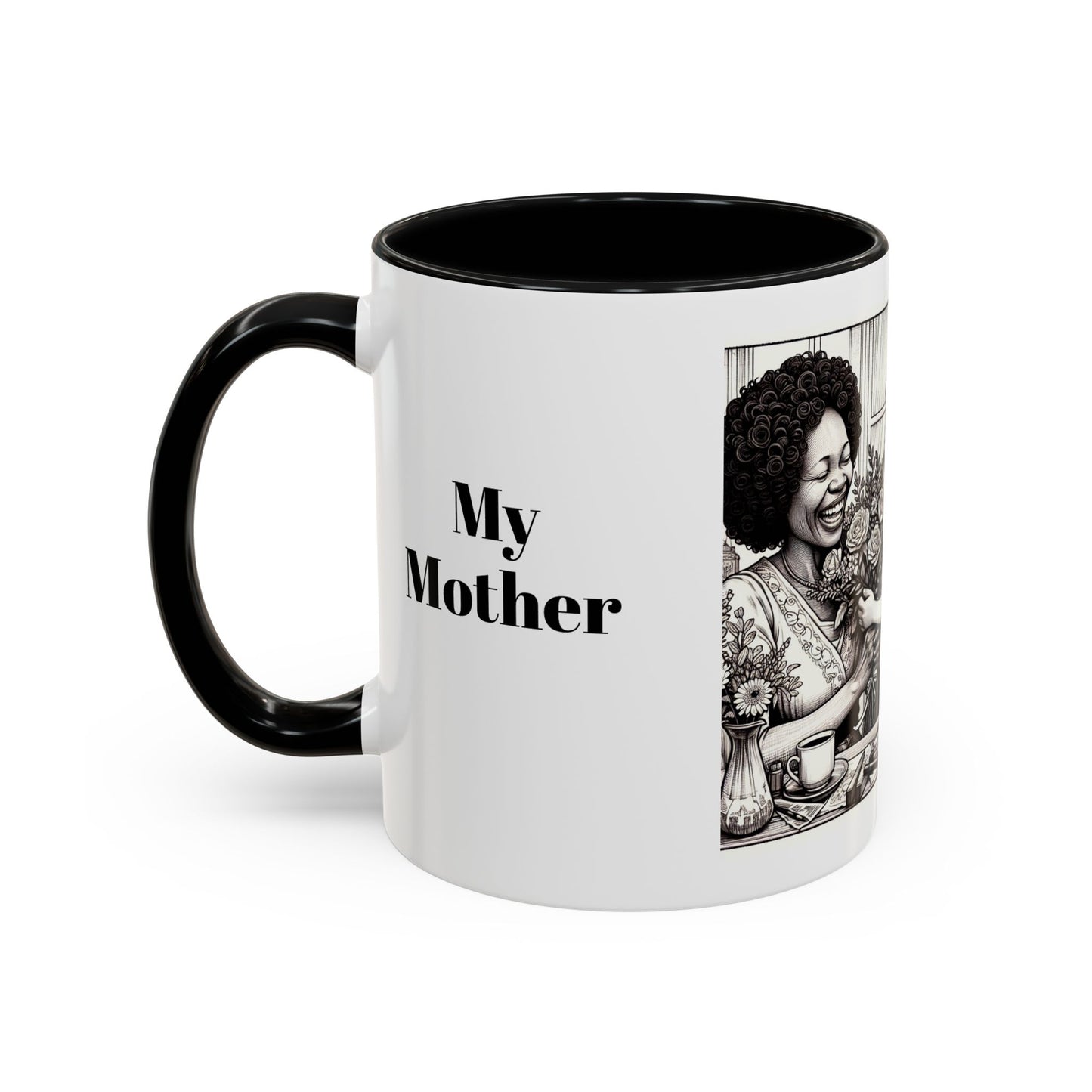 My Queen Accent Coffee Mug - Heartwarming Gift for Mom