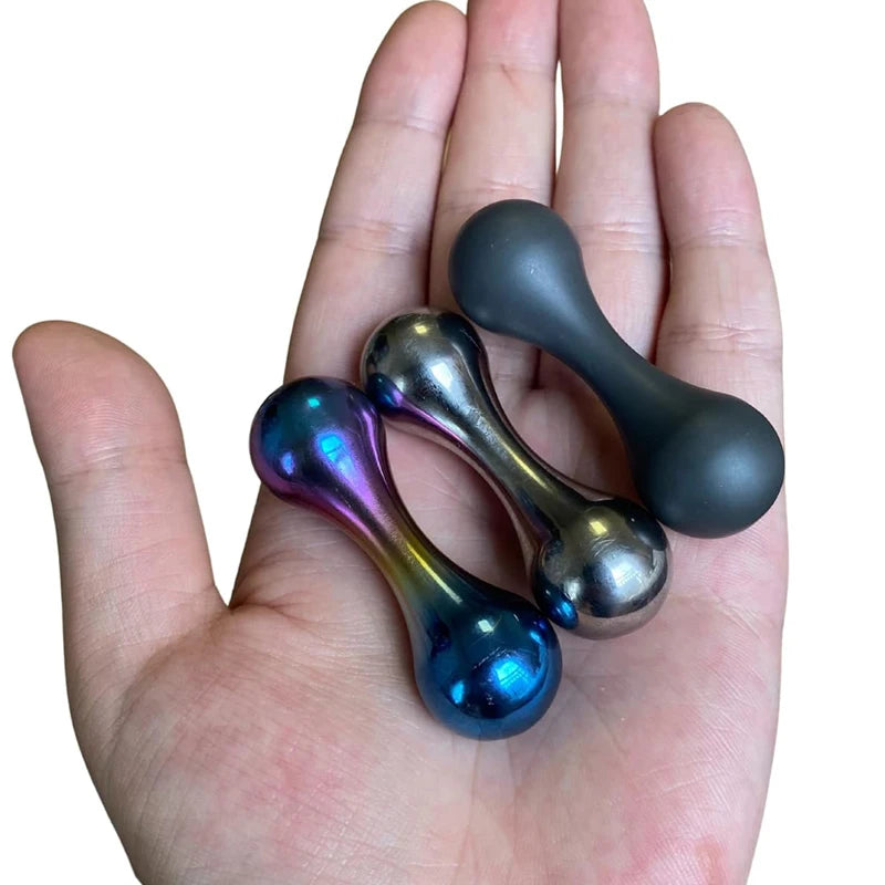 Knucklebone Skill Begleri Beads Stainless Steel Cool EDC Gadgets Fidget Sensory Toys for Kids Adults with Autism ADHD
