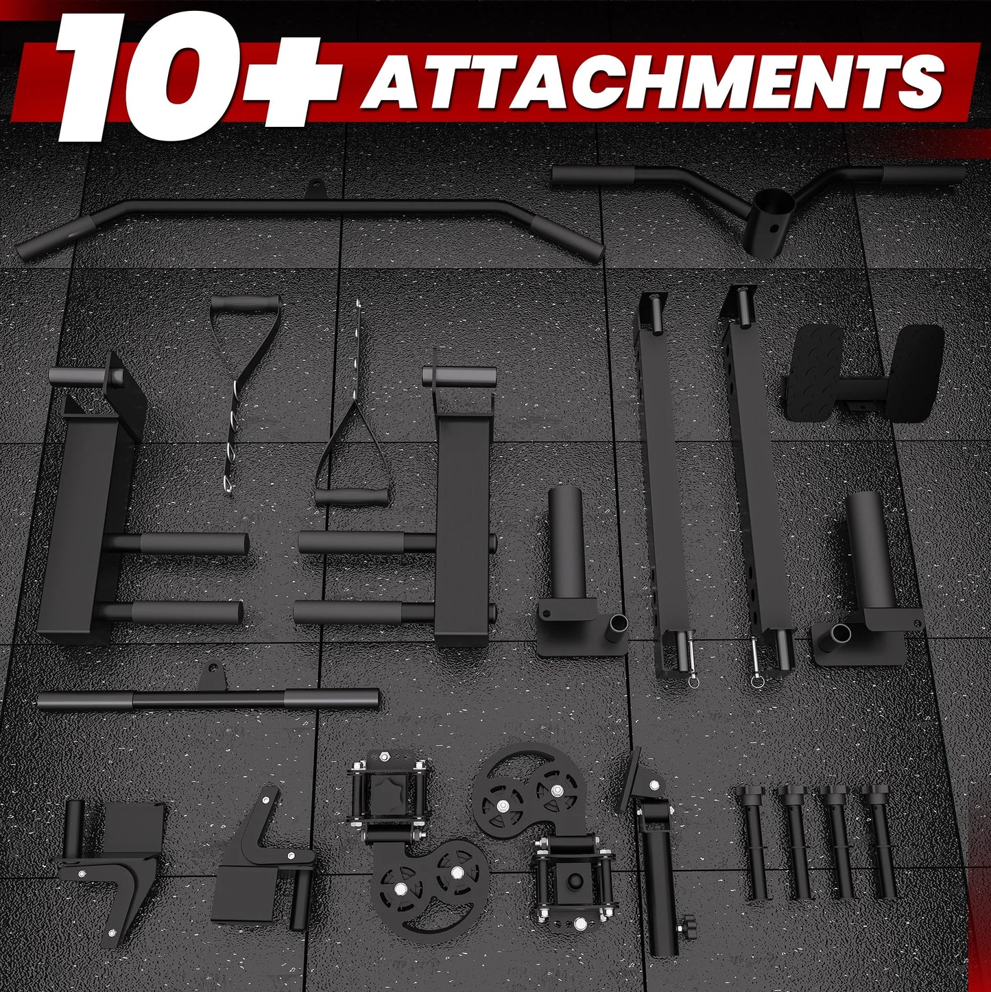 Destroyer M10 ALL-IN-ONE Power Rack Fitness Equipment Package