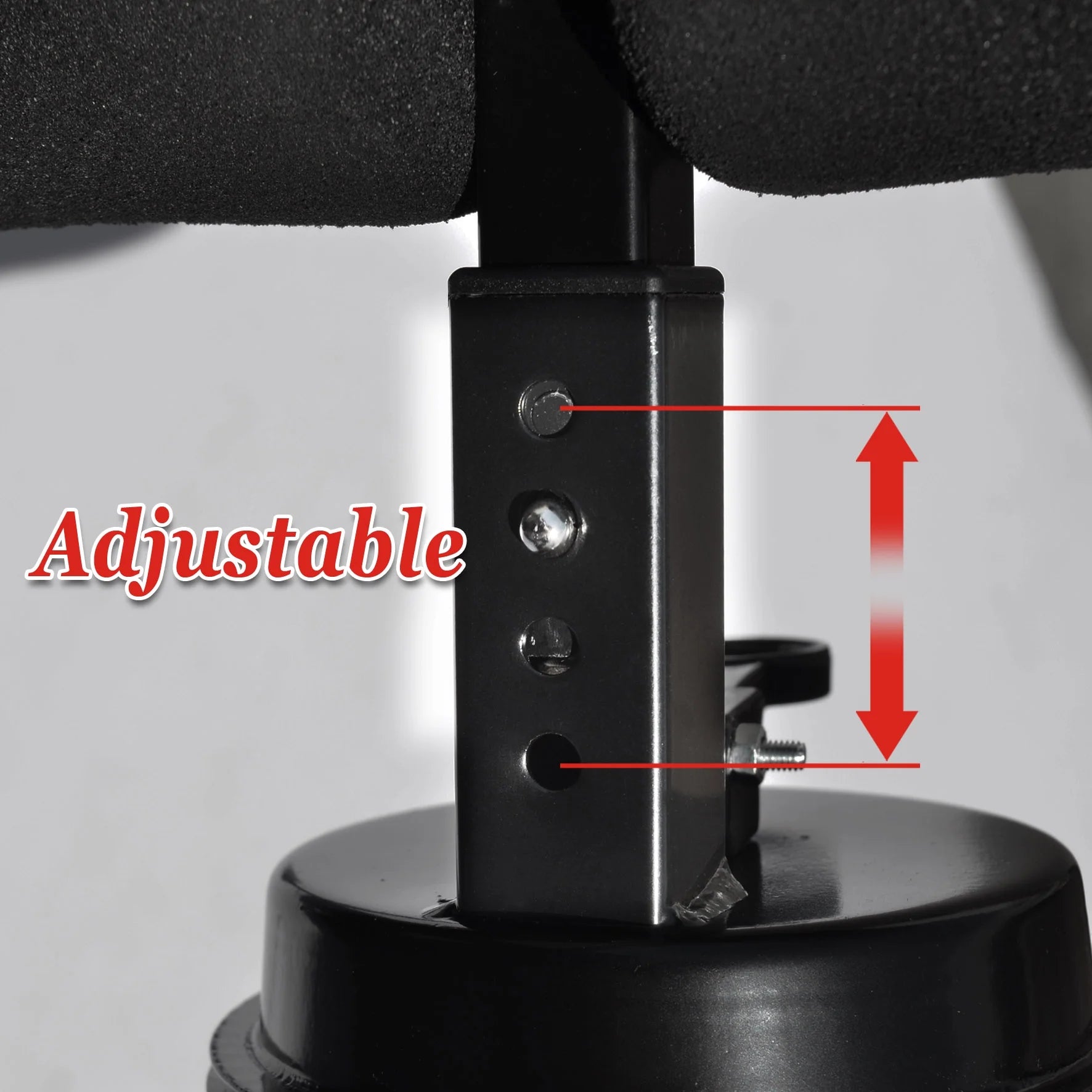 Sunny Sit up Bar Adjustable Sit up Assistant Device Household Fitness Equipment for Body Abdominal Stretching Muscle Training(Black)