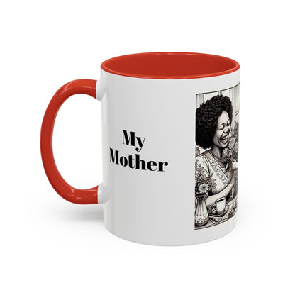 My Queen Accent Coffee Mug - Heartwarming Gift for Mom
