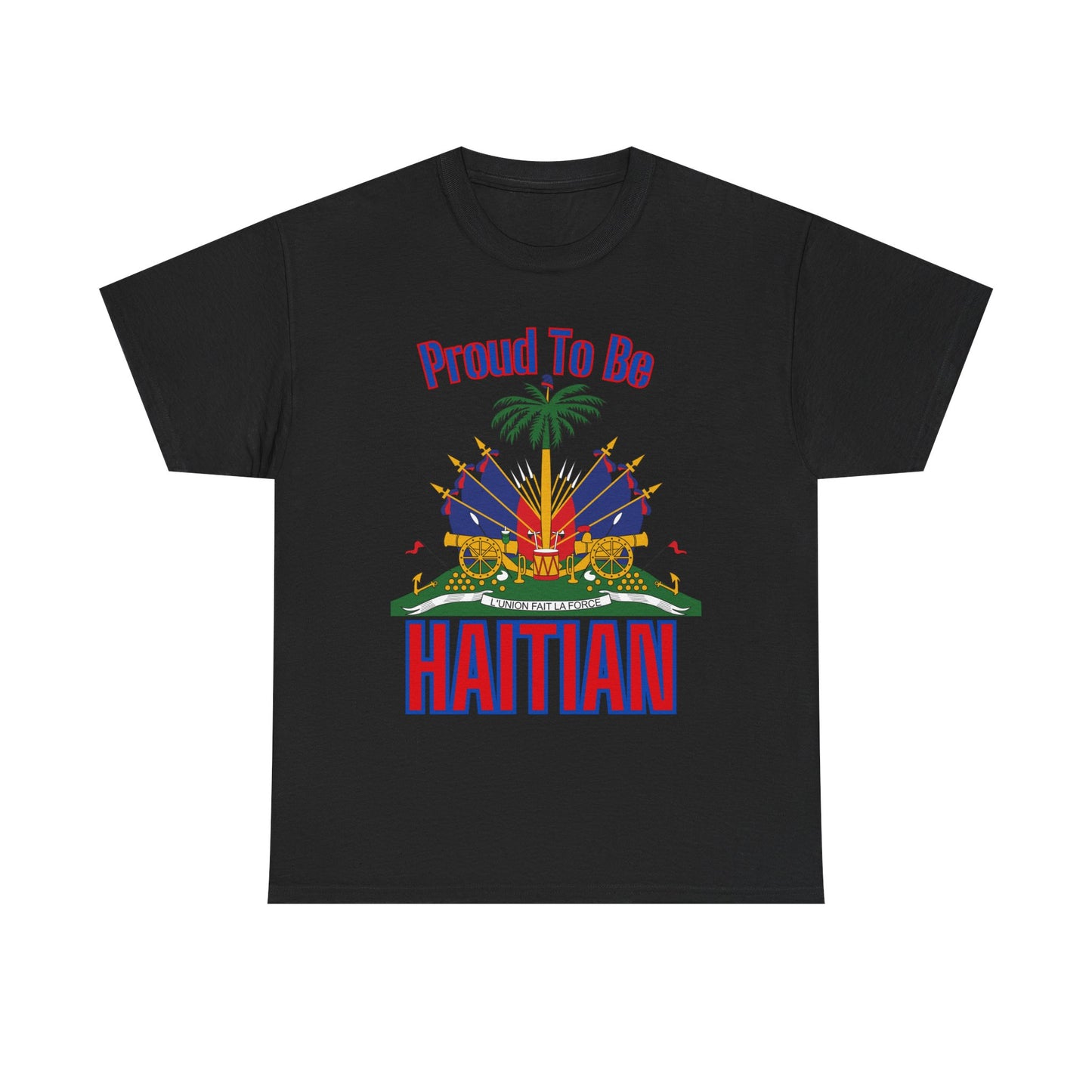 Proud to Be Haitian Unisex Heavy Cotton Tee