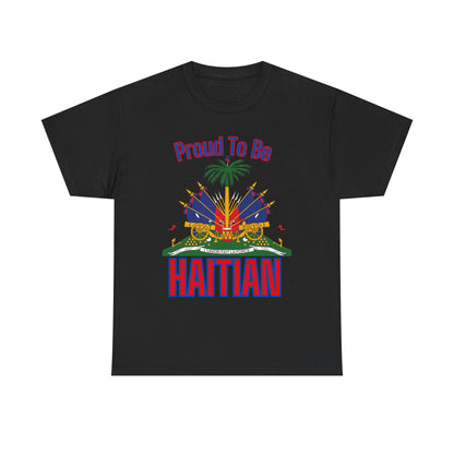 Proud to Be Haitian Unisex Heavy Cotton Tee