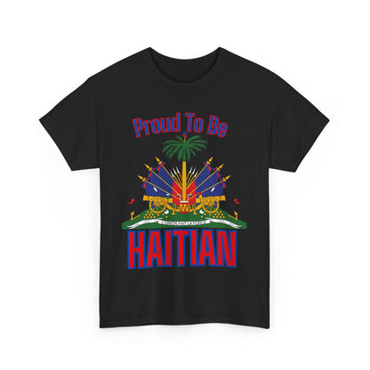Proud to Be Haitian Unisex Heavy Cotton Tee