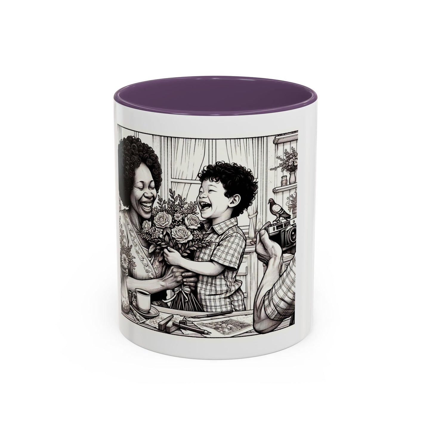 My Queen Accent Coffee Mug - Heartwarming Gift for Mom