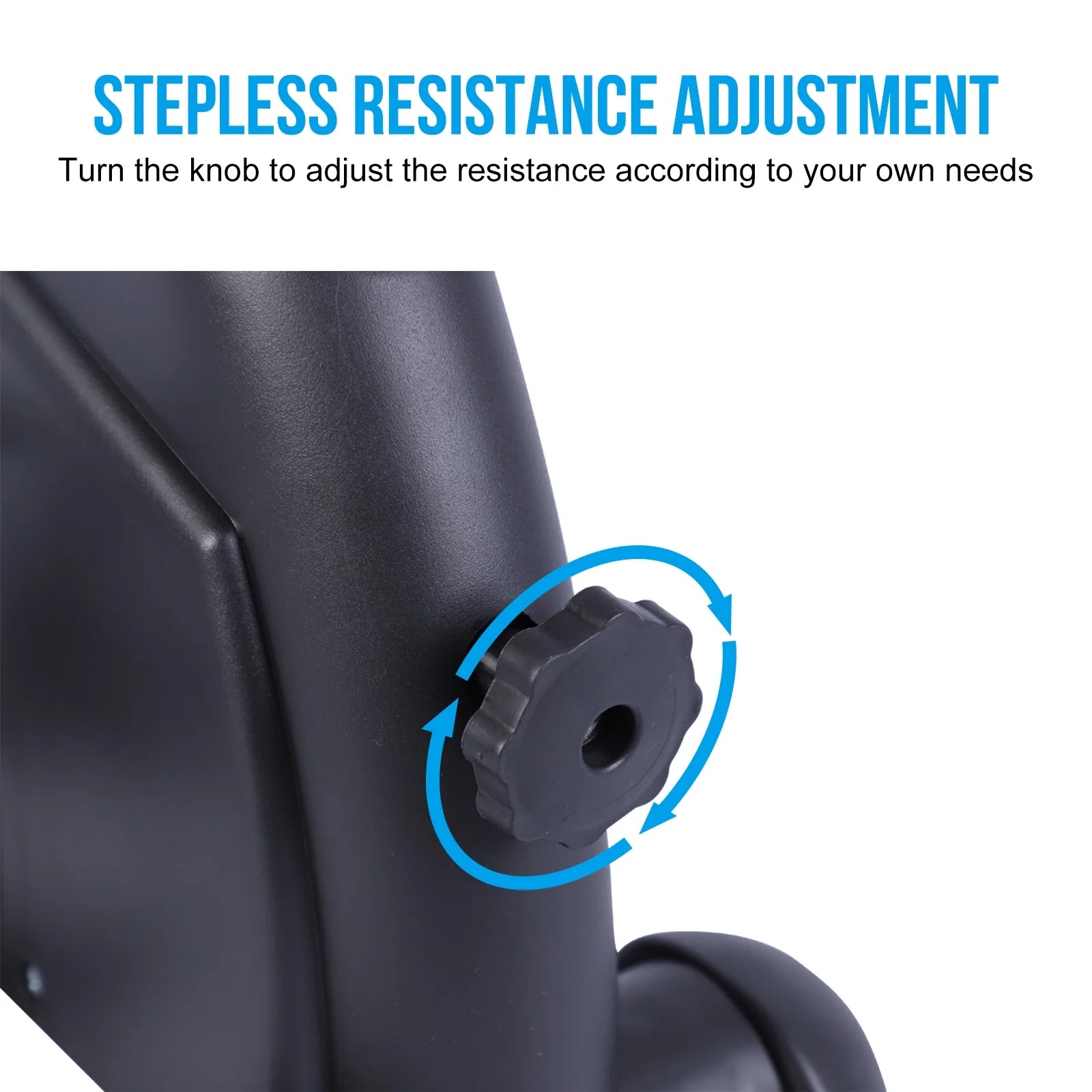 BAOKALER Desk Bike Pedal Exerciser, Mini Exercise Bike Stepper Indoor Exercise, Elder Bike Pedal Exerciser under Desk Fitness Equipment with LCD Screen Display