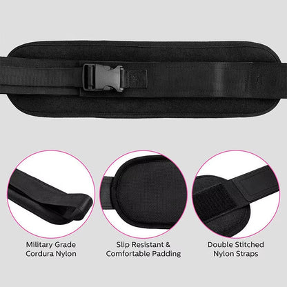 Adjustable Hip Thrust Belt for Glute Training - Home Workout Equipment for Dumbbells and Fitness Accessories