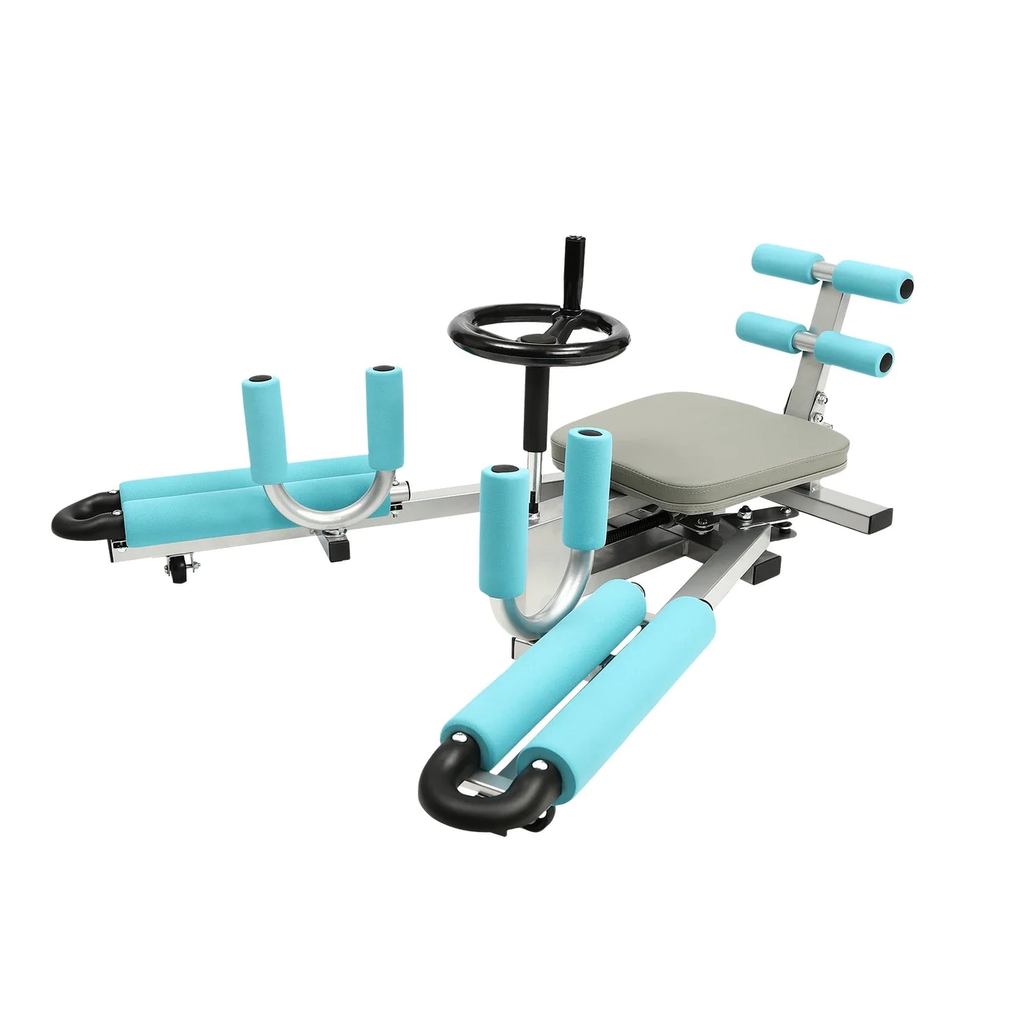 Leg Stretcher Machine, 0-210° Adjustable Split Machine for Flexibility Leg Stretching, 330.7Lbs Heavy Duty Home Gym Equipment for Dance Yoga Martial Arts