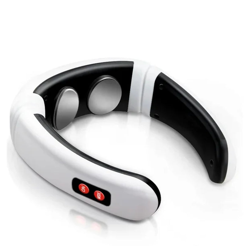 Electric Cervical Pulse Neck Massager Muscle Relax Massage Magnetic Therapy