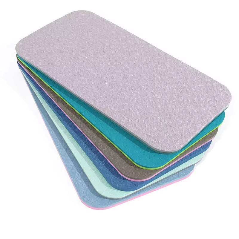 Yoga Mat Home Fitness Plate Support Exercise Mat Tpe Thickening Sports Anti-Slip Knee Kneeling Mat