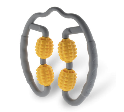 Quad Handheld Massager 360° Deep Tissue Muscle Roller Cellulite & Fascia Relief