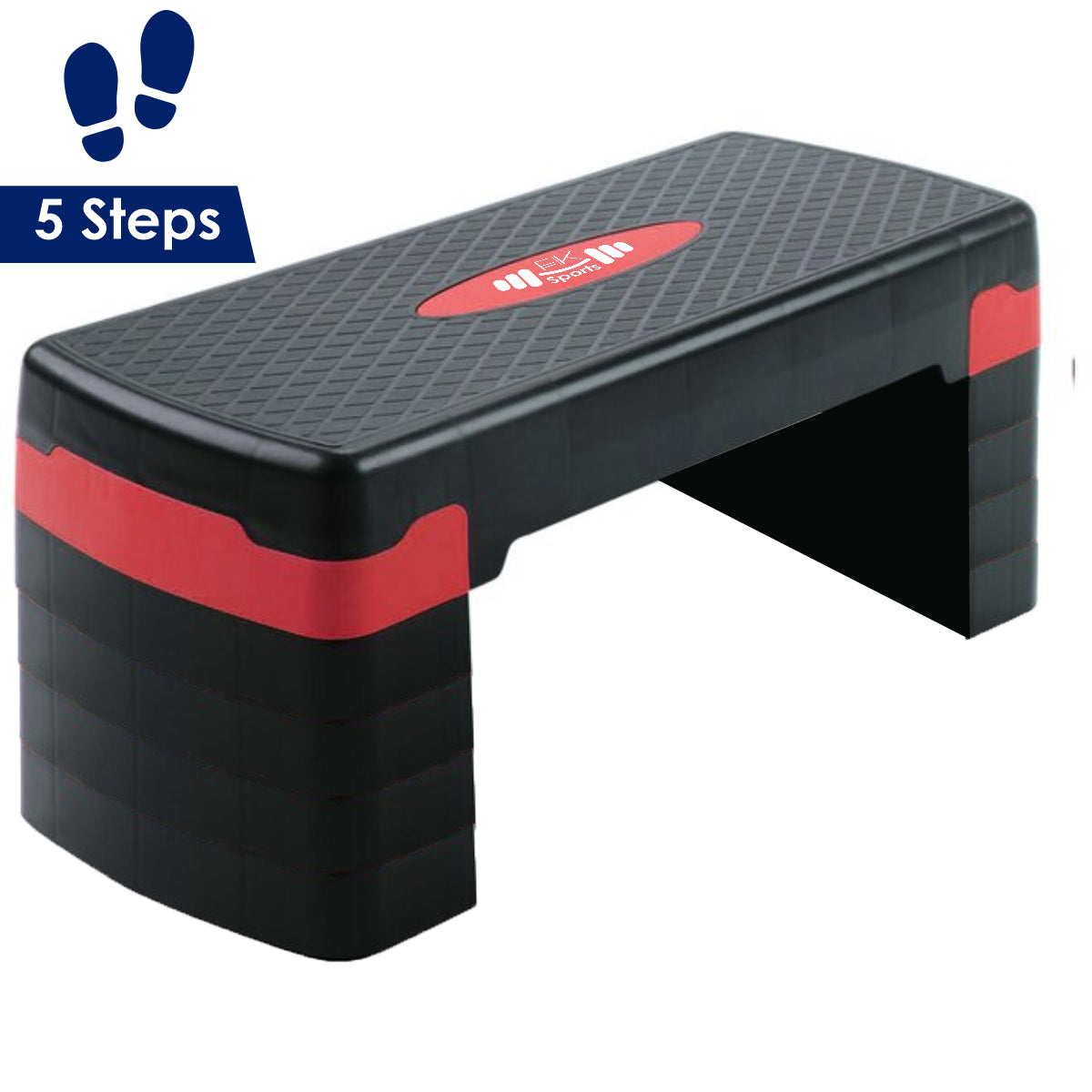 Aerobic Stepper Adjustable Height 2-3-5 Levels Exercise Stepper for Home Yoga