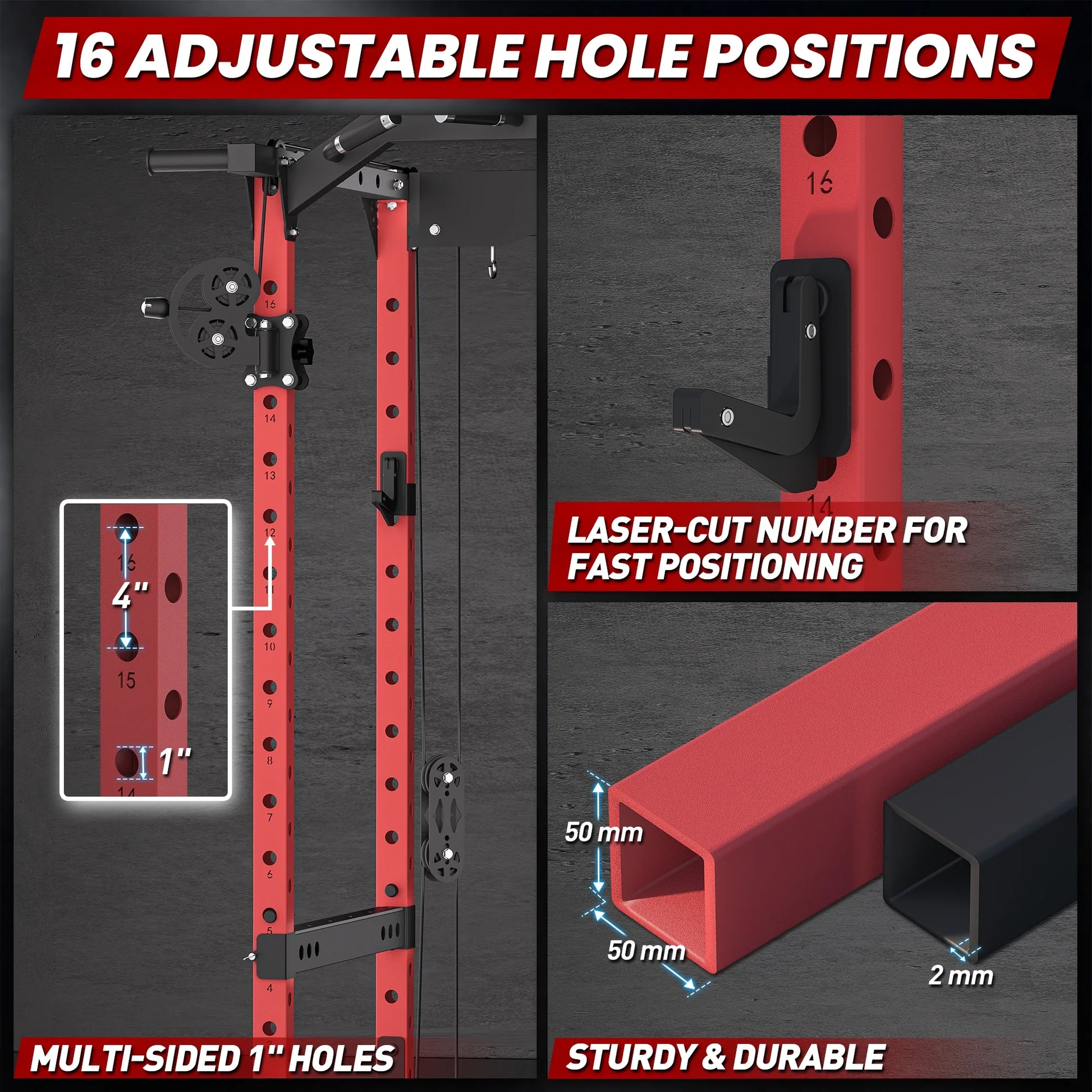 Destroyer M10 ALL-IN-ONE Power Rack Fitness Equipment Package