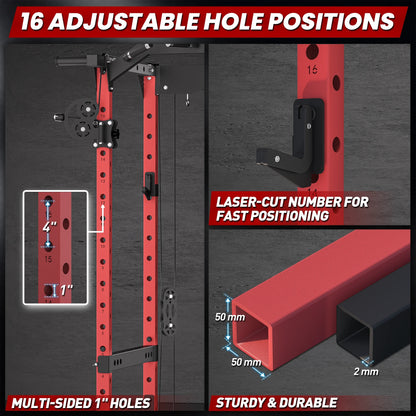 Destroyer M10 ALL-IN-ONE Power Rack Fitness Equipment Package