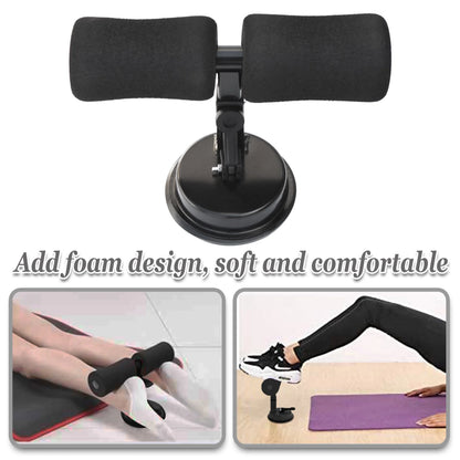 Sunny Sit up Bar Adjustable Sit up Assistant Device Household Fitness Equipment for Body Abdominal Stretching Muscle Training(Black)