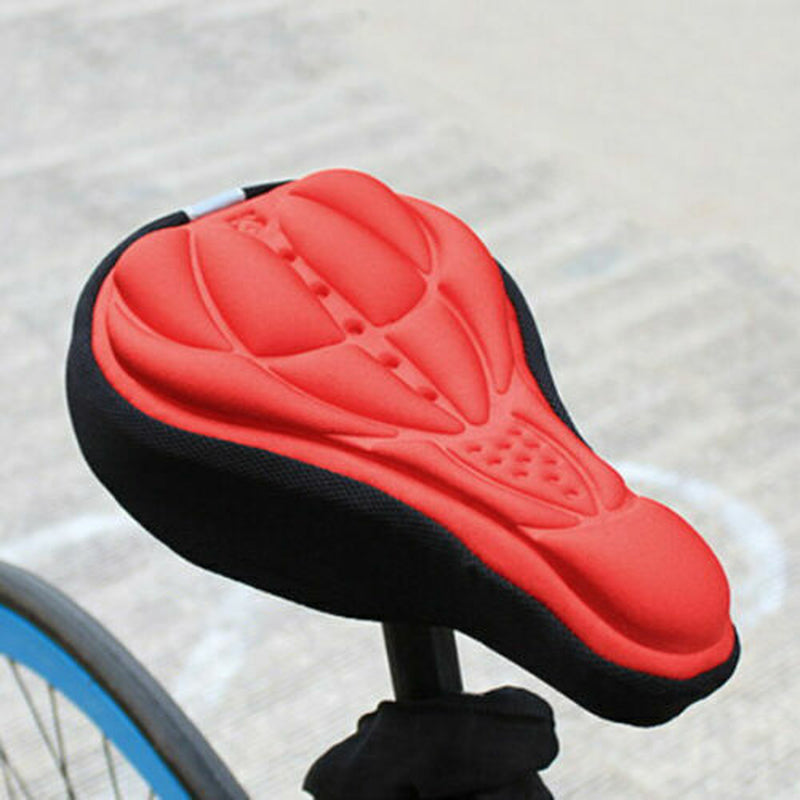 Bike 3D Gel Saddle Seat Cover Bicycle Soft Comfort Pad Cushion Padded