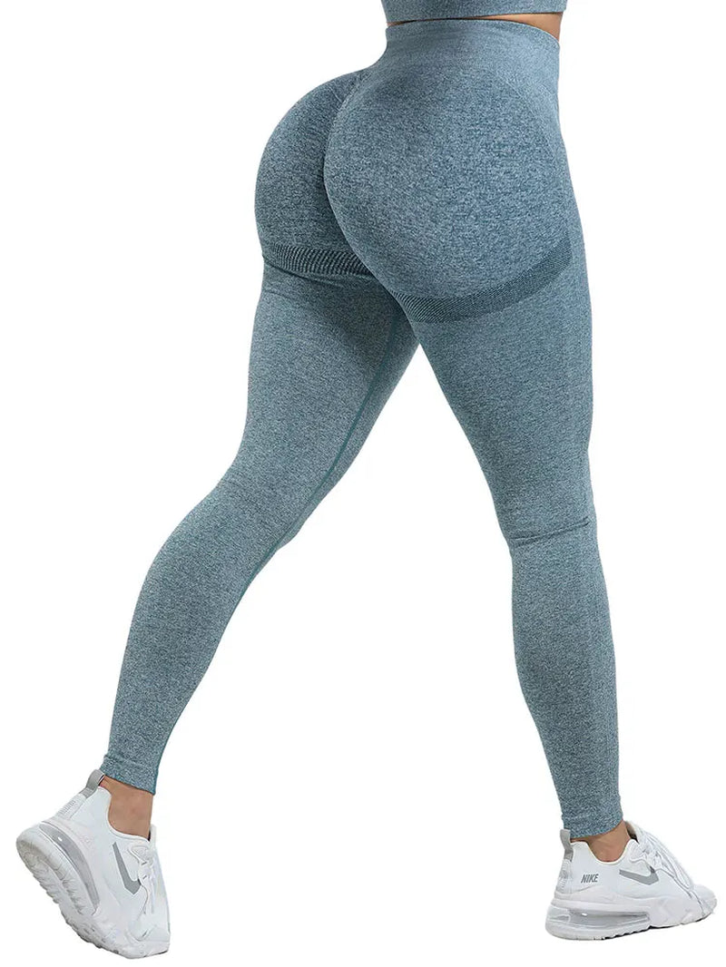 High Waist Fitness Leggings Women Bubble Butt Legging Push up Seamless Skinny Stretch Running Outdoors Pants