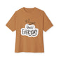 Unisex Oversized Boxy Tee - "Smile Everyday"