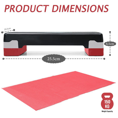 Non Slip Aerobic Stepper Yoga Step Board Gym Fitness Exercise Cardio Home Yoga