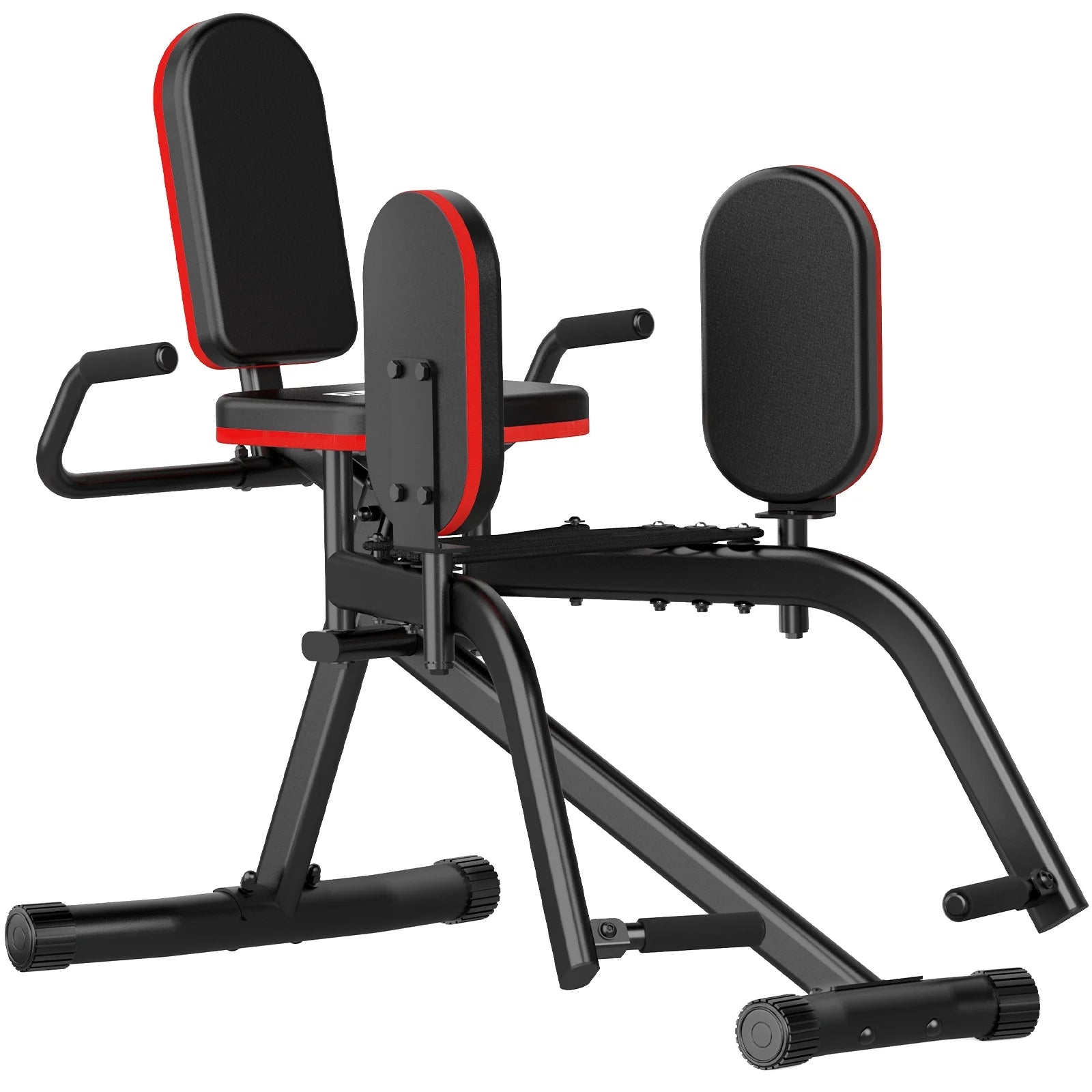 HXD-ERGO Home Gym Hip Abductor Machine - Quiet Glute & Leg Workout Equipment with 6-Level Resistance for Men/Women Hips Shaping ，Max Load 440 Lbs