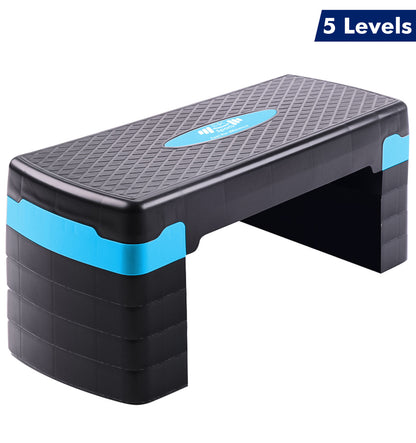 Aerobic Stepper Adjustable Height 2-3-5 Levels Exercise Stepper for Home Yoga