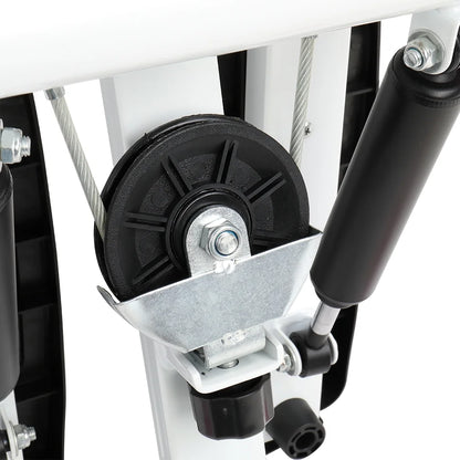 Ubesgoo Mini Aerobic Stepper, Stair Climber Twist Fitness Machine with Handle, Pink