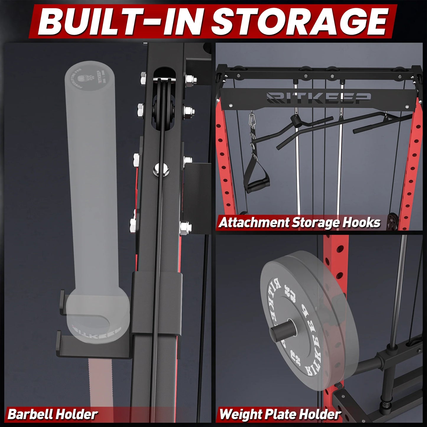Destroyer M10 ALL-IN-ONE Power Rack Fitness Equipment Package