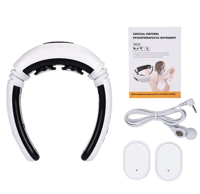 Electric Cervical Pulse Neck Massager Muscle Relax Massage Magnetic Therapy