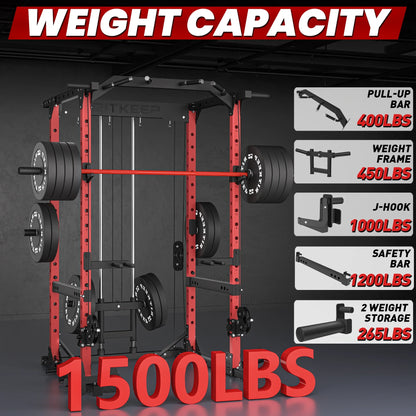 Destroyer M10 ALL-IN-ONE Power Rack Fitness Equipment Package