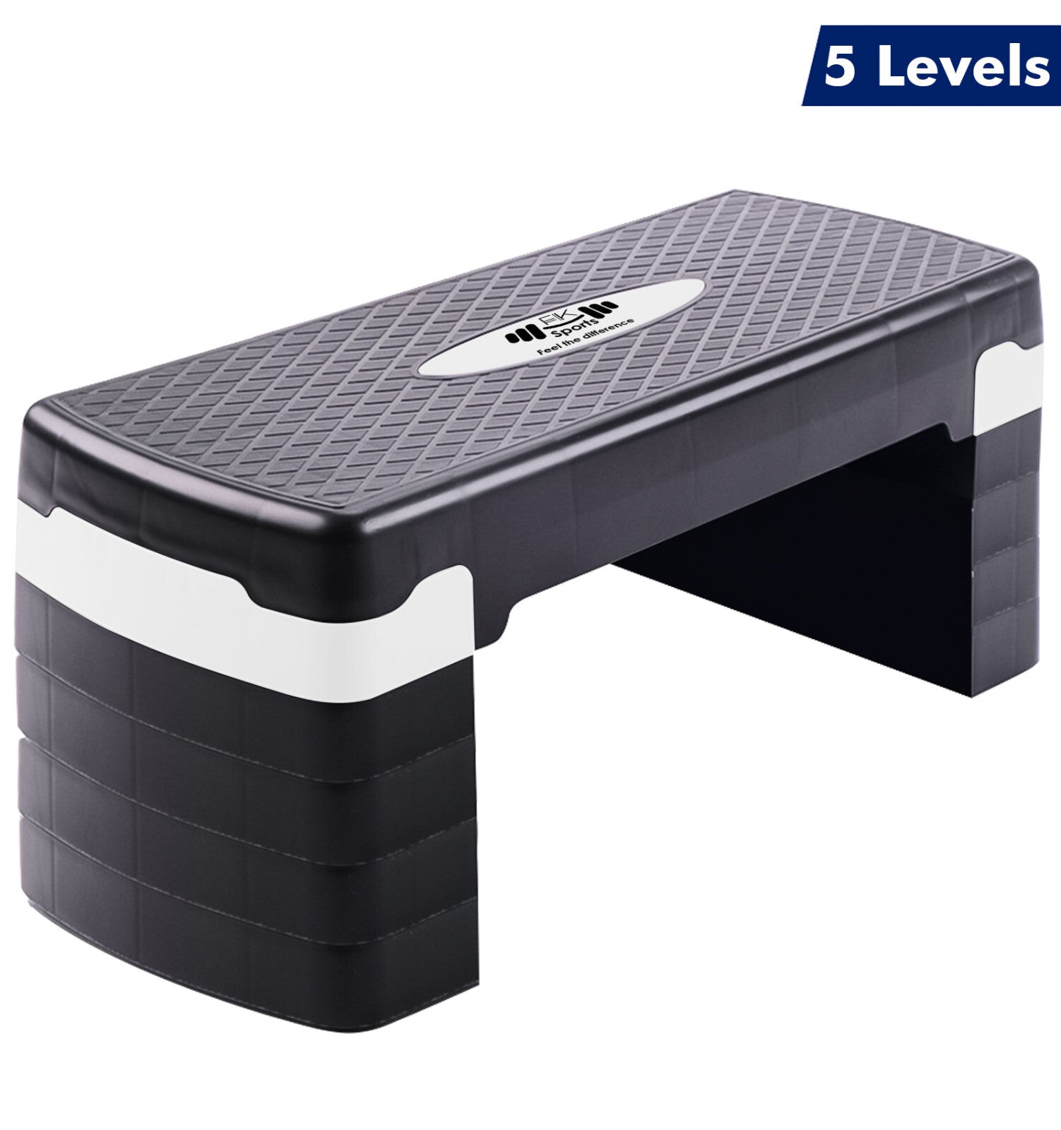 Aerobic Stepper Adjustable Height 2-3-5 Levels Exercise Stepper for Home Yoga