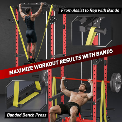 Destroyer M10 ALL-IN-ONE Power Rack Fitness Equipment Package