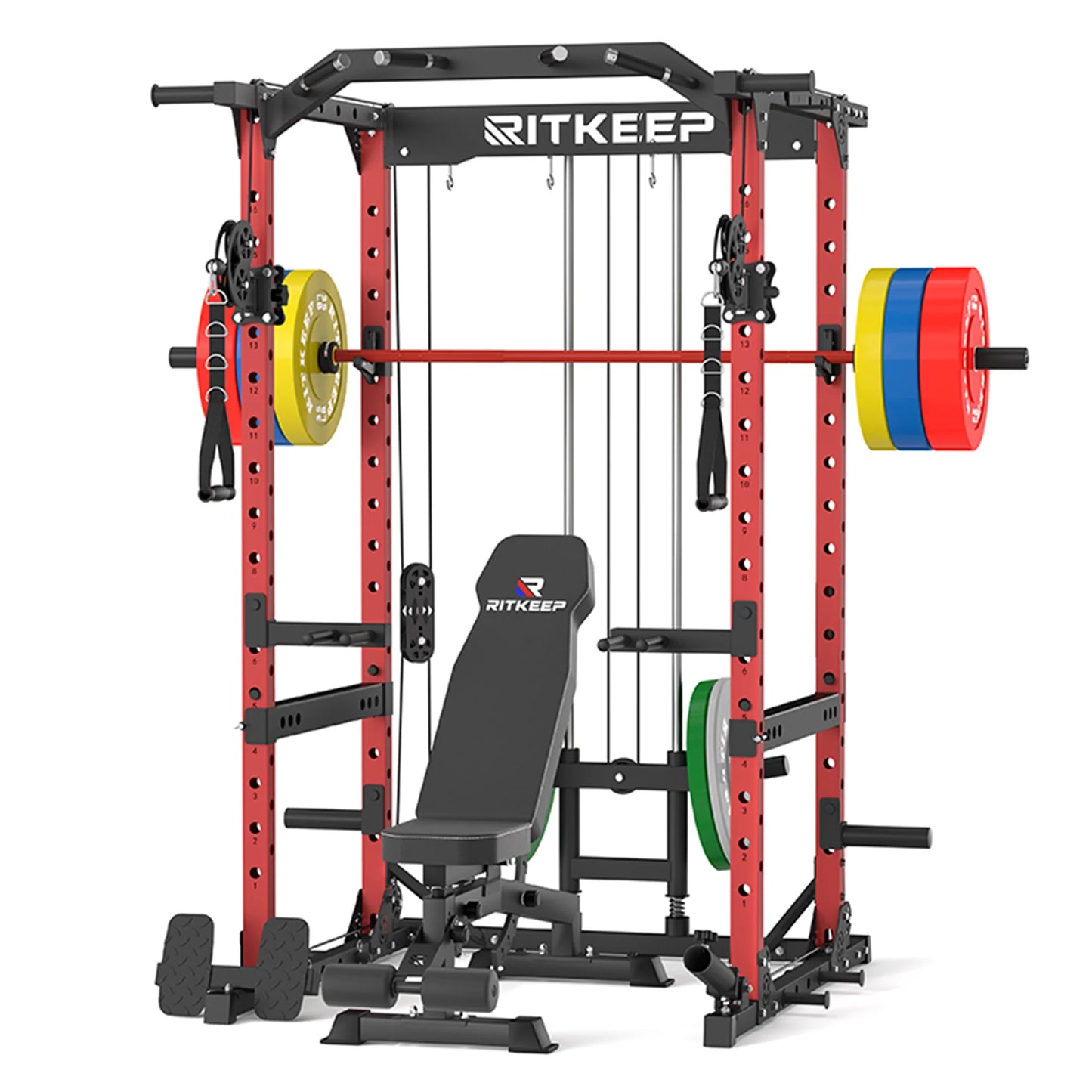 Destroyer M10 ALL-IN-ONE Power Rack Fitness Equipment Package