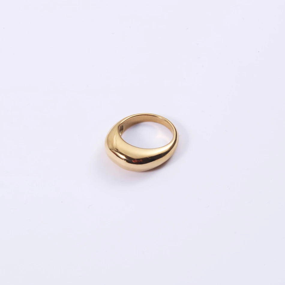 E-Manco Geometric Stainless Steel Rings