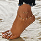 Boho Double Layer Pearl Anklets