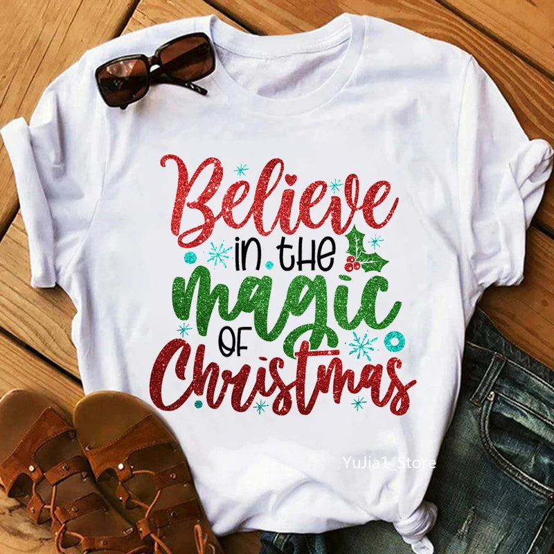 Believe in the Magic Christmas T-Shirt