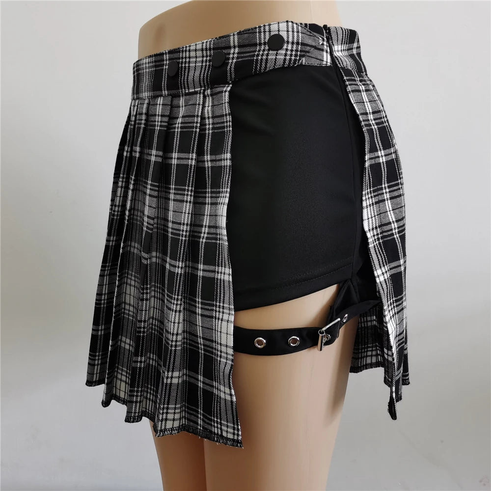 Gothic Pleated Skirt