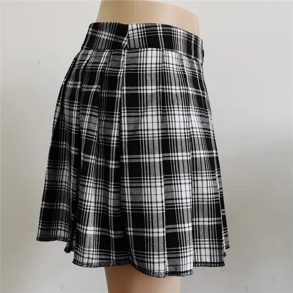 Gothic Pleated Skirt