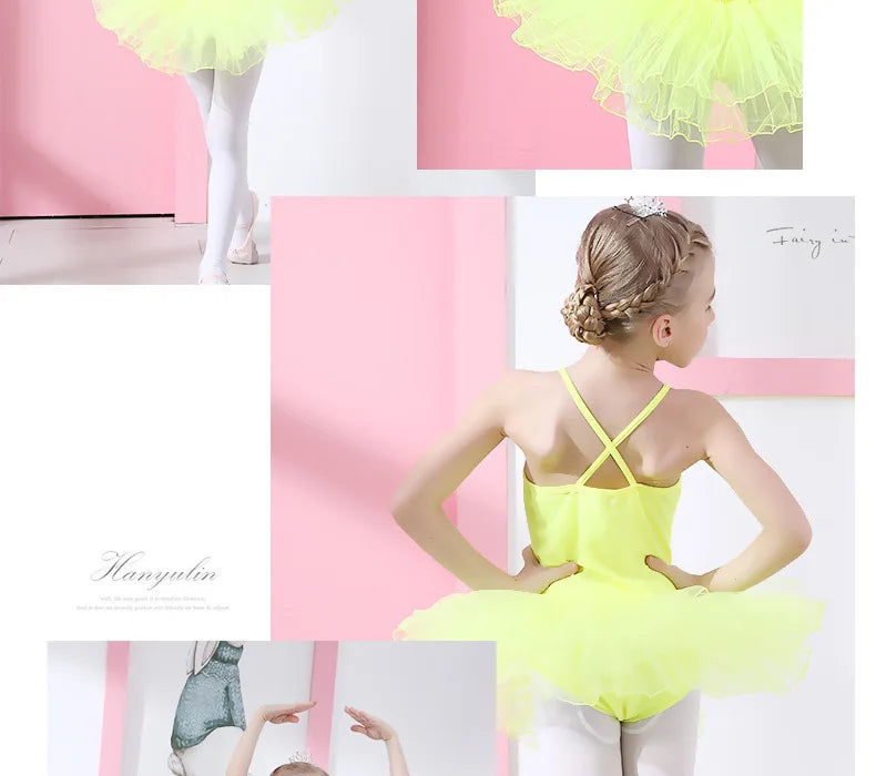 Kids Ballet Tutu Dress