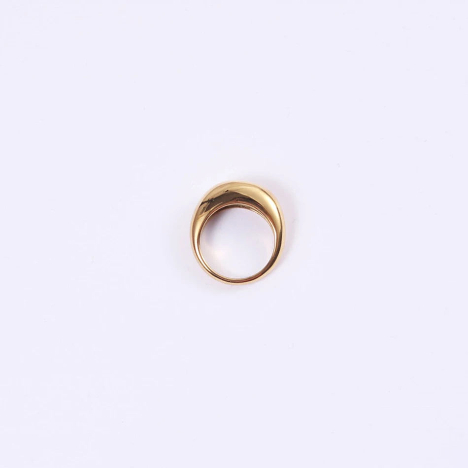 E-Manco Geometric Stainless Steel Rings