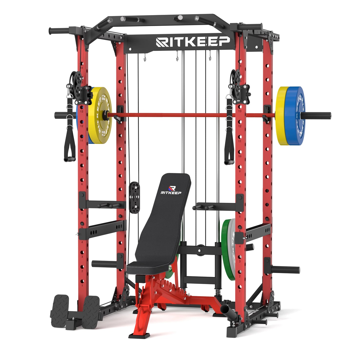 Destroyer M10 ALL-IN-ONE Power Rack Fitness Equipment Package