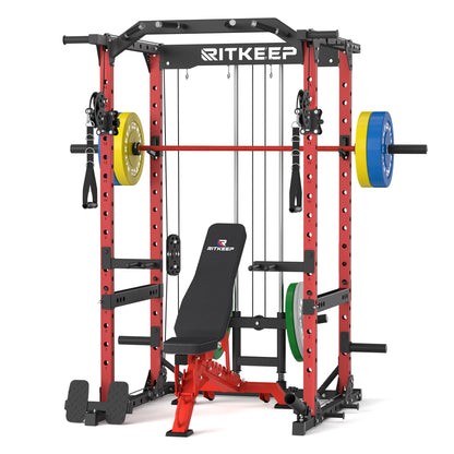 Destroyer M10 ALL-IN-ONE Power Rack Fitness Equipment Package