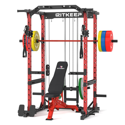 Destroyer M10 ALL-IN-ONE Power Rack Fitness Equipment Package