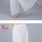 Chiffon Wide-Leg Dance Pants