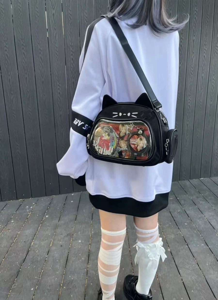 Cat Crossbody Bag