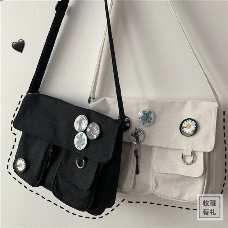 Cute Canvas Shoulder Bag