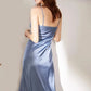 Elegant Summer Satin Maxi Dress